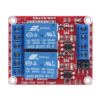 Module de relais DC 24V 2 canaux avec optocoupleur isolé Module de déclenchement de niveau H/L haut et bas déclenché par DC 24V