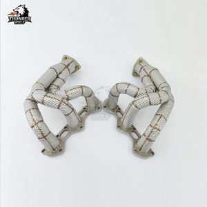 Nouveau stock + Expédition en 1-7 jours : Collecteurs d'échappement à flux libre <span class=keywords><strong>Hetu</strong></span> pour 718 GT4/Spyder/GTS 4.0L, Tuyaux de course, Garantie un an - Product Image 6