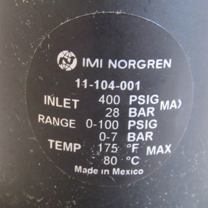 Regulador de Presión con Retroalimentación 11-104-001 de Buena Calidad a Buen Precio, 1/4 PTF - Product Image 5
