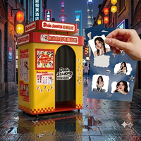 Cabina de Fotos Instantáneas Interactiva DOLA, Impresión Automatizada de Autoservicio, Compatible con Múltiples Dispositivos, Cámaras Réflex, NFC/Wi-Fi, Smartphones