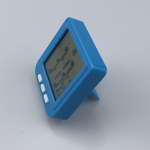 Kadio Digital <b>Clock</b> KD-1826A-C <b>Battery</b> Powered Rectangle Wall <b>Clock</b> With Display And Alarm Feature - Product Image 3
