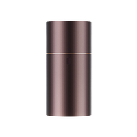 Diffuseur d'huiles essentielles ultrasonique rechargeable en aluminium, style rétro simple, best-seller, pour voiture et chambre