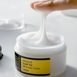 COSRX Escargot 92 crème mucine produits coréens de soins de la peau crème hydratante coréenne cosmétique hydratante crème pour le visage marque privée OEM