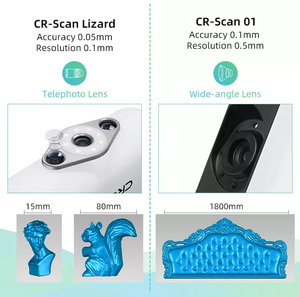 เครื่องสแกน 3 มิติ Creality CR-Scan Standard ความแม่นยำ 0.05 มม. รุ่นใหม่ ปี 2022 - Product Image 4