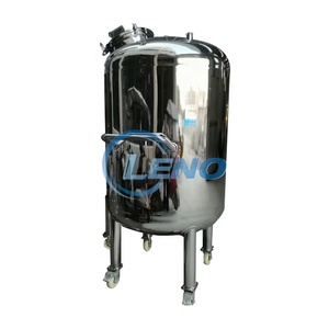 Price Storage Tanks Factory Price SS304 316 100L 200L 500L 1000L Storage Wheeled Movable Tank