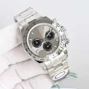 Super Clone Relogio masculino Lujo Buceo Negocios Luminoso Impermeable Bisel giratorio Original Relojes mecánicos automáticos