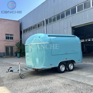 Carrito Eléctrico de Comida de Alta Calidad para Pizza y Tacos, Remolque Móvil de Café y Galletas con Equipamiento - Product Image 4