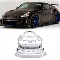 Kits de carrosserie larges en fibre de verre de style Vrs pour Nissan 370Z Z34 2009-2015