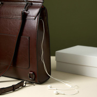 Nouveau sac à dos en cuir pour femme, style britannique, sac d'école, étudiants universitaires, rétro, ordinateur, sac à dos simple en cuir