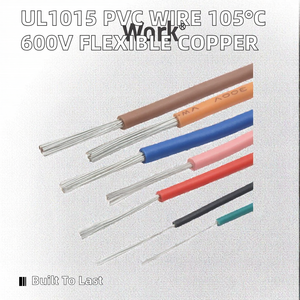 Cable de Cobre Trenzado con Aislamiento ETFE UL1015 de un Solo Núcleo, 150-600V, Recubierto de Estaño, para Calefacción, 100m de Longitud, Flexible, con Gancho - Product Image 2