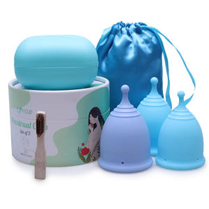 Новое поступление, экологически чистые менструальные чашки, силиконовая менструальная чашка, Женская менструальная чашка, многоразовая менструальная чашка, оптовая продажа - Product Image 6