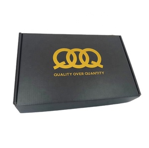 Biểu Tượng Tùy Chỉnh Màu Đen Sóng Vận Chuyển Hộp Vàng Lá Dập Nổi Đóng Dấu Cho Ăn Mặc Bao Bì Và Quà Tặng Gửi Thư Bưu Phẩm - Product Image 4