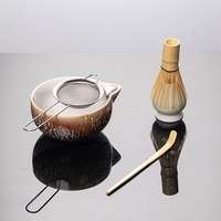 Offre Spéciale – Ensemble de Cinq Bols à Matcha en Céramique et Porcelaine Moderne, Écologiques, Durables, de Qualité Alimentaire, avec Logo Personnalisé et Emballage Sûr