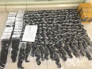 Paquetes de Cabello Humano Vietnamita Crudo 100% Natural, Grado 14A, Sin Procesar, con Cutícula Alineada, Súper Doble Trama, Remy, Venta al por Mayor - Product Image 3