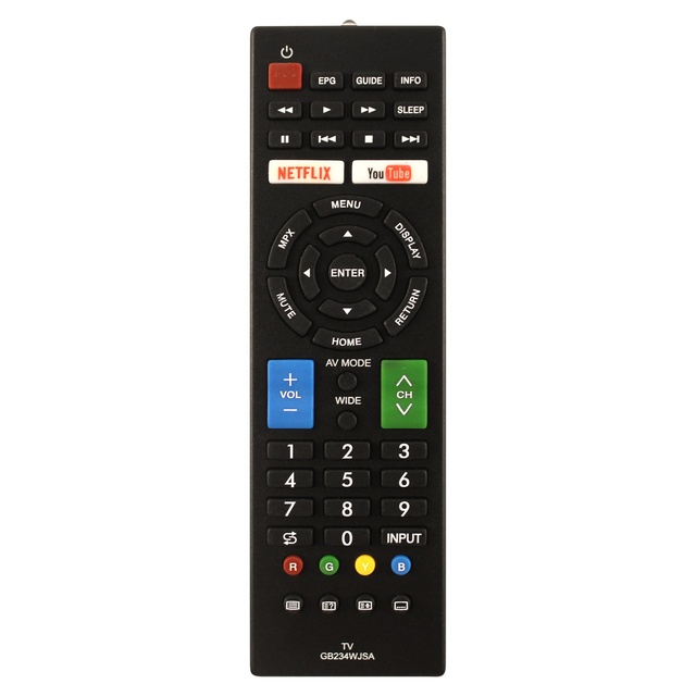 Replacement Infrared Remote Control GB234WJSA for Sharp LCD LED TV with Youtube and Netflix