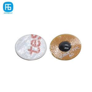 Small Dia 8mm Flexible Waterproof High Temperature Resistance RFID NFC Sticker <strong>Tag</strong> for Cosmetic Anti-fake Management - Product Image 3