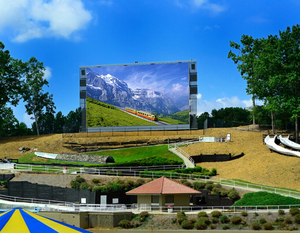 Pantallas LED Publicitarias para Exteriores, Montaje en Suelo, Color Completo, <span class=keywords><strong>HD</strong></span>, P10, Panel <span class=keywords><strong>Digital</strong></span> LED para Exteriores - Product Image 4