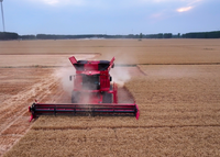 Moissonneuse-batteuse agricole GF28, machine de récolte de riz autopropulsée