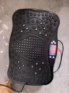 Appareil de massage vibrant pour les pieds à écran LED pour usage domestique, <span class=keywords><strong>plateforme</strong></span> d'exercice pour la circulation corporelle, 99 niveaux de vitesse, 180W, marque JIT - Product Image 1