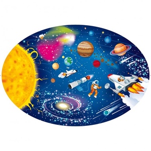 205 pièces éducatif créatif grand puzzle rond jouet voyage apprendre explorer la terre et l'espace puzzle <span class=keywords><strong>jeu</strong></span> pour enfants et adultes - Product Image 1