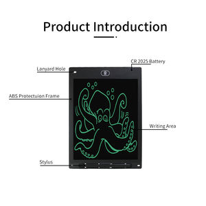 Tablette d'écriture électronique LCD avec logo personnalisé Tablette d'écriture jouet promotionnel pour enfants <span class=keywords><strong>Ardoise</strong></span> <span class=keywords><strong>magique</strong></span> pour enfants 8.5 10 12 pouces - Product Image 6