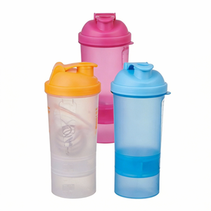 जिम फिटनेस के लिए ट्रेंडी कस्टम इको फ्रेंडली प्लास्टिक पोर्टेबल प्रोटीन शेकर बोतल जिम फिटनेस के लिए प्रचार विज्ञापन उपहार सस्ता - Product Image 5