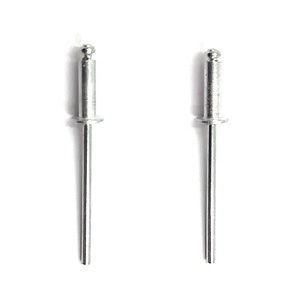 Remaches Ciegos Sólidos de Aleación de Aluminio y Magnesio con Recubrimiento de Zinc, 1/8 pulg. x 1/4 pulg., Grado Caja CLASE 4, Estándar ISO, Cabeza Redonda - Product Image 2