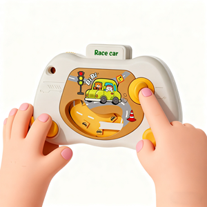 Giocattolo Educativo per <span class=keywords><strong>Bambini</strong></span> Bechotoy, Volante in Plastica ABS - Gioco di Simulazione di Guida per <span class=keywords><strong>Bambini</strong></span> dai 5 ai 7 <span class=keywords><strong>Anni</strong></span> - Product Image 1