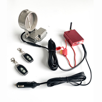 Valve de coupure de sons de performance d'échappement électrique de voiture 1 en 1 Système de double contrôle automatique Catback Kits de silencieux réglables