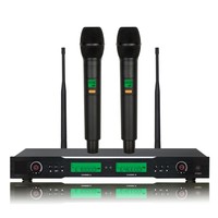 Harga Murah 1 sampai 2 KTV Handheld stik Mic Club Karaoke Wireless Mikrofon