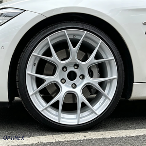 Rines Personalizados Forjados para Autos de Pasajeros, Acabado Brillante en Blanco Leche, de 16-22 Pulgadas, 5x112, 5x114.3, 5x120, 5x127, 5x130, 6x135, 6X139.7 para BMW y AUDI - Product Image 2