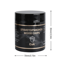 Whisky Barrel Oak Old Hickory Sweet Texas Mesquite Copeaux de bois d'érable 4 Cocktail et copeaux de bois culinaires pour fumer