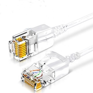 HIGH QUALITY FLAT NETWORK <b>CABLE</b> 10 GIGABIT CAT7 HIGH-SPEED PURE COPPER <b>BROADBAND</b> SHIELD for HOME NETWORK <b>CABLE</b> - Product Image 1