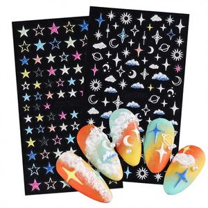 สติ๊กเกอร์ติดเล็บกลิตเตอร์พลาสติกแบบเป็นแผ่น 12 ชิ้น ราคาส่งถูก ใช้งานง่าย - Product Image 2