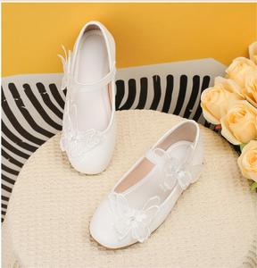 Zapatos Mary Jane para Niña, con Lazo, Estilo Princesa, Suela Suave, Blancos, para Vestir, Zapatos Infantiles - Product Image 2