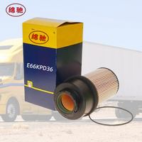 Filtro de Combustible para Motor Diésel Personalizado 1397766 1784782 P550631 F026402033 E66KPD36 para Camión