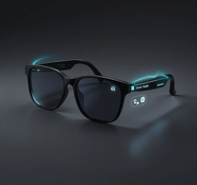 Ai Intelligent Smart Translation Wireless BT Translator Glasses Headset Real-Time Simultaneous Sports Entertainment Sunglasses