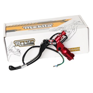 Palanca de embrague de aluminio Mokila con interruptor para motocicleta de calle, actualización y reacondicionamiento. - Product Image 1