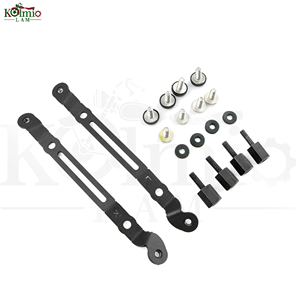 Parabrisas Delantero Negro para Motocicleta KOLMIO-LAM con Soporte, Compatible con KAWASAKI <span class=keywords><strong>Z900</strong></span> 2017-2019, Deflector de Viento Z 900 2018 - Product Image 3