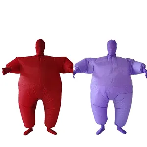 Neuankömmling Mehr Farben Airsuit Aufblasbares Ganzkörper-Cosplay-Maskottchen Rot Aufblasbares Kostüm für Erwachsene