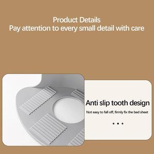 Lot de 4 attaches de drap de lit multifonctionnelles, clips de fixation robustes pour coins de drap, accessoires de maison - Product Image 5