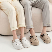 Magnetische Sommer-EVA-Schuhe mit Druckpunkt-Massageplatte, Fußpunkt-Stimulation, rutschfeste Paar-Hausschuhe, Sandalen für Herren