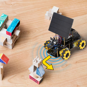 Acebott năng lượng mặt trời Robot Xe thiết lập 4WD STEM giáo dục dự án Wifi ứng dụng điều khiển lập trình Robot Bộ dụng cụ cho trẻ em cho Arduino - Product Image 6