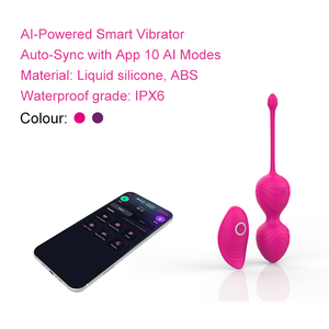 PleasureHub OEM AI APP Kontrollü Vajina Sı<span class=keywords><strong>k</strong></span>ılaştırma Egzersiz Modeli PH-FVE-007 <span class=keywords><strong>Kegel</strong></span> Topu Zıplayıcıları, Çin Malı - Product Image 2