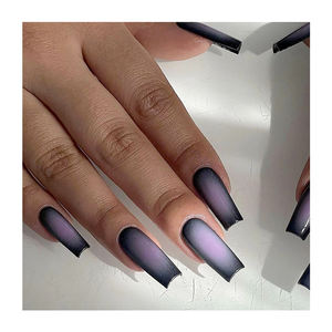 <span class=keywords><strong>Uñas</strong></span> <span class=keywords><strong>Postizas</strong></span> de Diseño Personalizado, <span class=keywords><strong>Transparentes</strong></span>, <span class=keywords><strong>con</strong></span> <span class=keywords><strong>Mariposas</strong></span> Metálicas, Accesorios Láser, Punta Francesa, Pedrería Brillante, Duraderas, <span class=keywords><strong>Uñas</strong></span> a Presión - Product Image 2