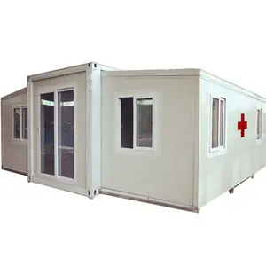 Prefabricated hospital negative pressure isolation rooms medical container homes prefab houses for sale