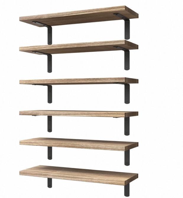 Premium Rustic Wood Floating Shelves Farmhouse