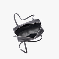 Sac Boston en cuir véritable de haute qualité avec fermeture éclair, style niche, en cuir de vachette pleine fleur, sac à bandoulière pour femme