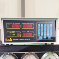 Soporte de prueba de bomba en línea de combustible diésel mecánico 12psb y banco de prueba de inyector diésel Common Rail CRS900S con sensor de flujo