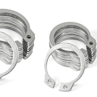 Black Din471 Din472 Carbon Steel Retaining Ring